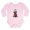 Petal Pink, variant on CafePress - Winter Chocolate Long Sleeve Infant Bodysuit - Long Sleeve Cotton Baby Bodysuit