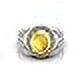 thumbnail image 2 of Pukhraj Ring 12.25 Ratti 12.00 Carat Certified Aaa++ Quality Natural Yellow Sapphire Pukhraj Gemstone Ring For Men And Women'S-B0CV1Q, 2 of 4