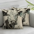 thumbnail image 3 of nygtbtfer Animal Pillow Covers Set of2 Farmer's Market Truck Poultry Farm Home Décor Throw Pillow Case Cushion Cover for Sofa White, 3 of 7