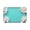 Color 6, variant on FJPT Non Slip Flannel Polyester Floor Mat Floral Pattern Soft Absorbent Rug For Bathroom Kitchen Bedroom Decor 16x24 inch