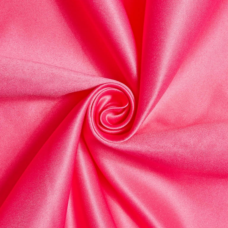 Matte Satin (Peau de Soie) Fabric - Magenta Many Colors Available