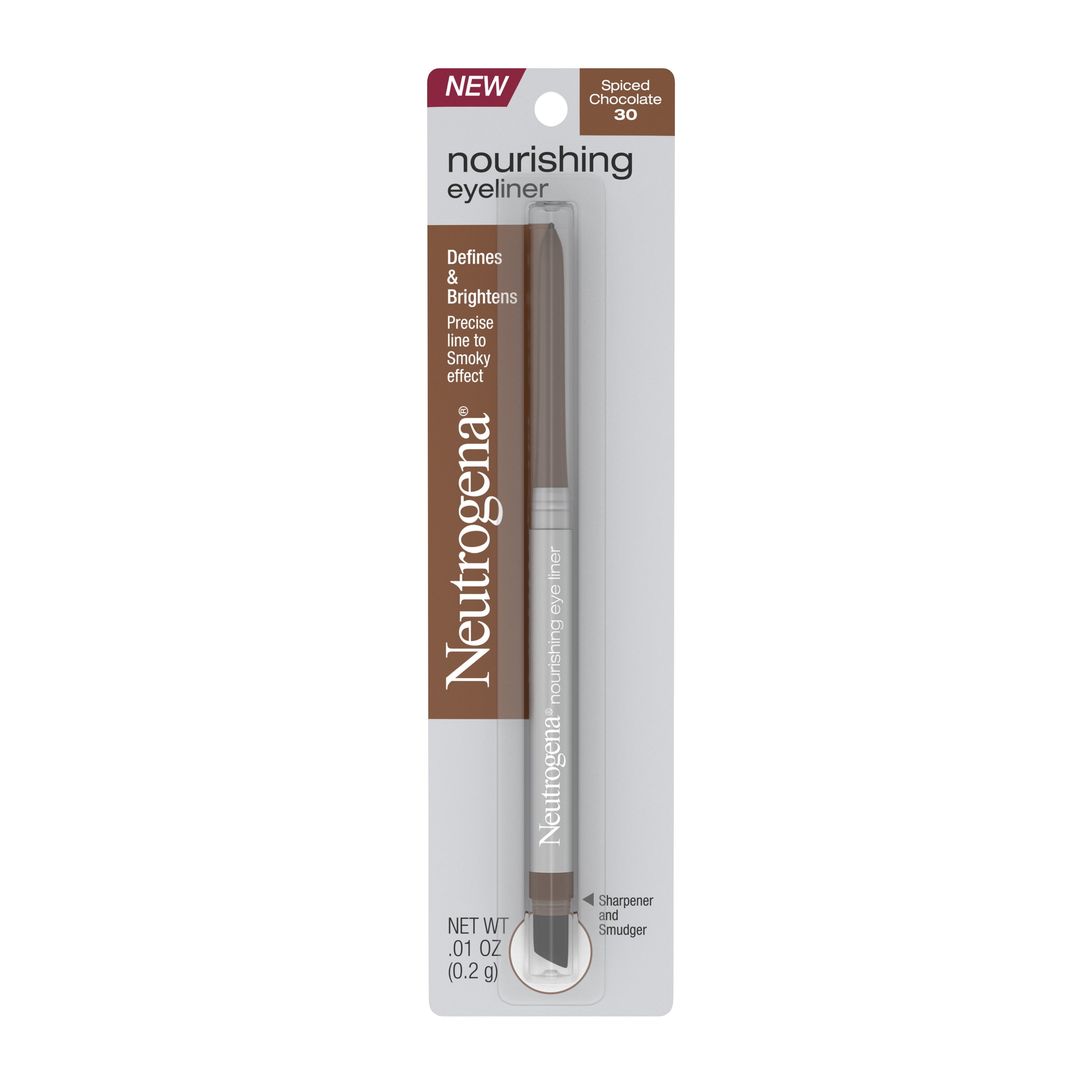 Neutrogena Nourishing Eyeliner Pencil, Spiced Chocolate 30, 0.01 oz