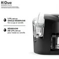 thumbnail image 3 of Keurig K-Duo Essentials Coffee Maker, with Single Serve K-Cup Pod and 12 Cup Carafe Brewer, Black, 3 of 9