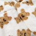thumbnail image 4 of Taqqpue Women's Onesie Hooded Pajamas Fluffy Zipper Long Sleeve Fleece Jumpsuit Sleepwear, 4 of 9