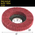thumbnail image 2 of 5 Pcs 4.5 Pouces x 7/8 Pouces Roue de Polissage en Fibre de Nylon, Tampon de Polissage pour Broyeur d'Angle, Outils de Polissage, 2 of 4