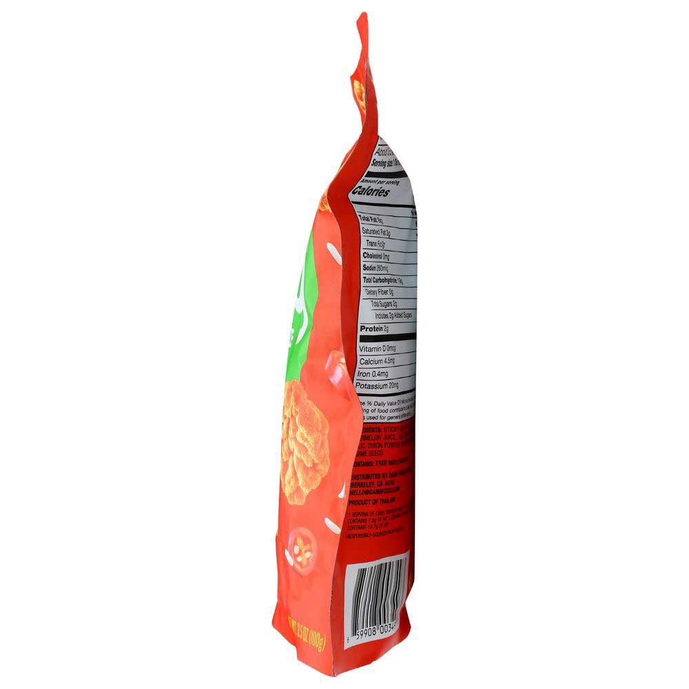 Dang Sriracha Spice Sticky Thai Rice Chips, 3.50 Ounce -- 12 per Case.