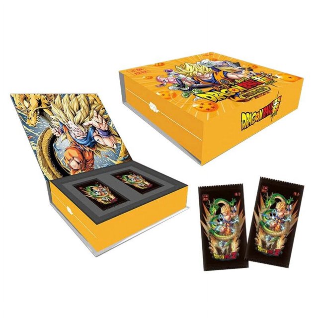 Tarjeta de Dragon Ball Super Fighter legendario nuevo 3D en relieve bronceado artesanía colección tarjeta niño regalo juguete