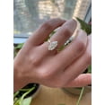 thumbnail image 2 of SOLITAIRE JEWELS 2.5Ct Marquise Moissnaite Engagement Ring Solid 18K Yellow Gold Solitaire Wedding Ring, 2 of 7