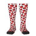 thumbnail image 1 of Fotbe Cartoon Ladybug Calcetas Divertidas Estampadas para Hombre y Mujer, Calcetas de Algodón hasta la Rodilla para Caminar, Correr, Enfermería y Embarazo, 1 of 6