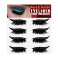 thumbnail image 2 of 4pcs Reusable Eyeliner Stickers, Double Eyelid Stage Makeup Party Nightclub, 2 of 3