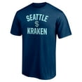 thumbnail image 2 of Men's Deep Sea Blue Seattle Kraken Victory Arch T-Shirt, 2 of 3