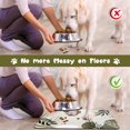 thumbnail image 4 of Zoeeya Tapetes De Comida Para Perros Para Pisos Tapetes Impermeables Para Cuencos De Agua Para Perros Y Gatos Tapetes Absorbentes Para Alimentación De Mascotas Manteles Individuales Para Alimentos Y A, 4 of 5