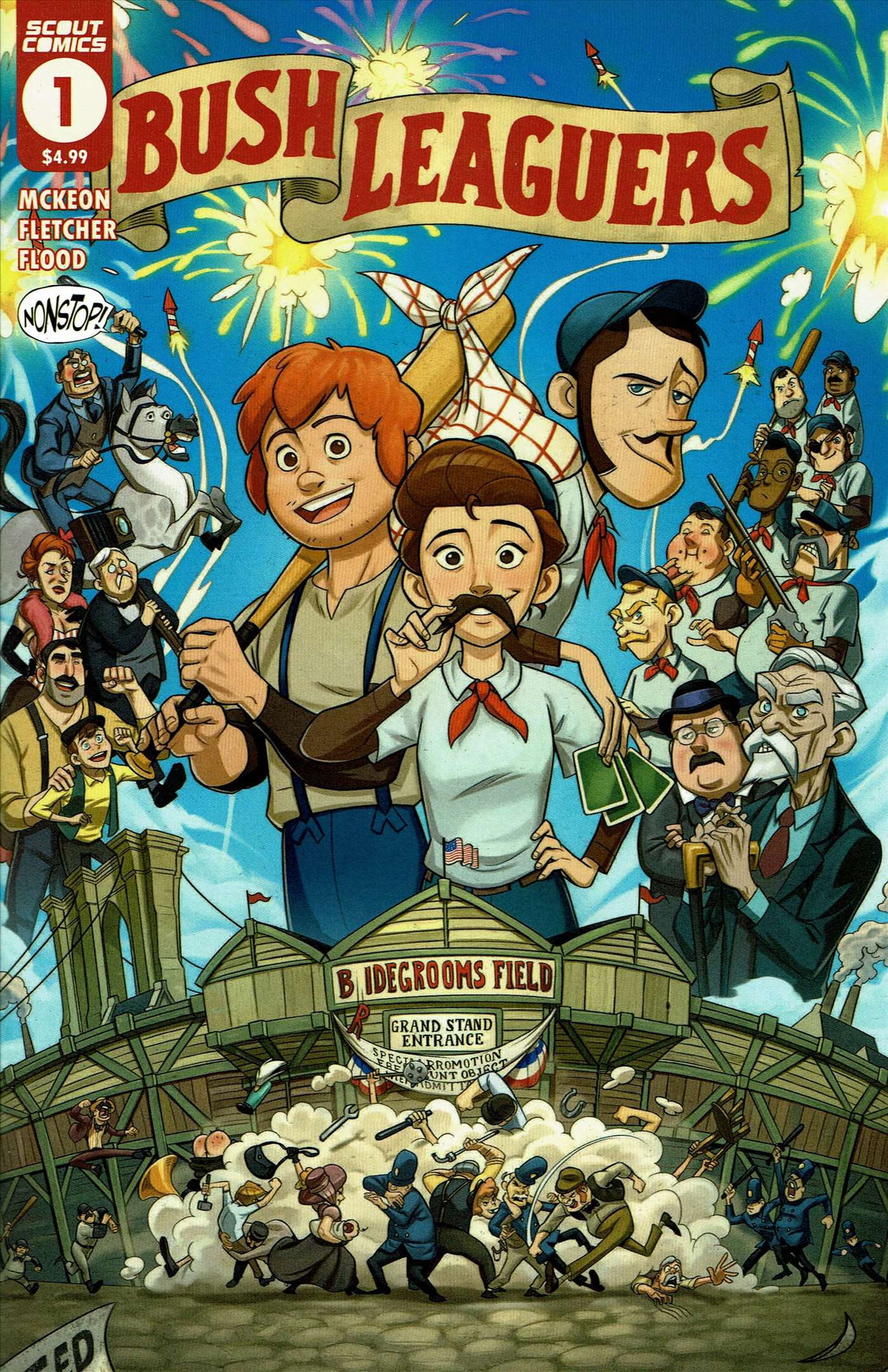 Bush Leaguers #1 VF ; Scout Comic Book - Walmart.com