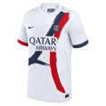 thumbnail image 2 of Men's Nike White Paris Saint-Germain 2024/25 Away Replica Jersey, 2 of 3