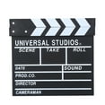 thumbnail image 2 of Director De Madera Escena Clapperboard TV Board Board Film Cut Aft Stick Ajustable Para Soge Props Publicidad Decoración Del Hogar Cosplay Desktop Blackboard, 2 of 7
