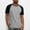 Gray, variant on Zylanna Men's Casual T-Shirts, Fashion Crew Neck Short Sleeve Color Block Patching Shirts for Men Tee Black Size 3XL