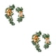 thumbnail image 1 of Kit de flores artificiales Inteprter Guirnaldas Signo de bienvenida Naranja 80cm 2Conjunto, 1 of 6