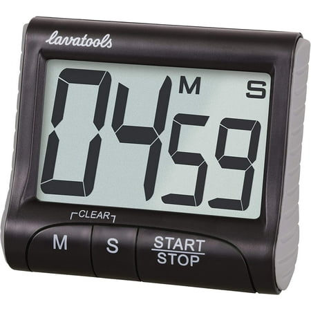 

KT1 Digital Kitchen Timer & Stopwatch Large Display Bold Digits Simple Operation Loud Alarm Magnetic Kickstand for Cooking and Classroom