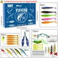 thumbnail image 3 of Fishing Tackle Kit Complete Gear Set for Largemouth Smallmouth and Trout Anglers, 3 of 5