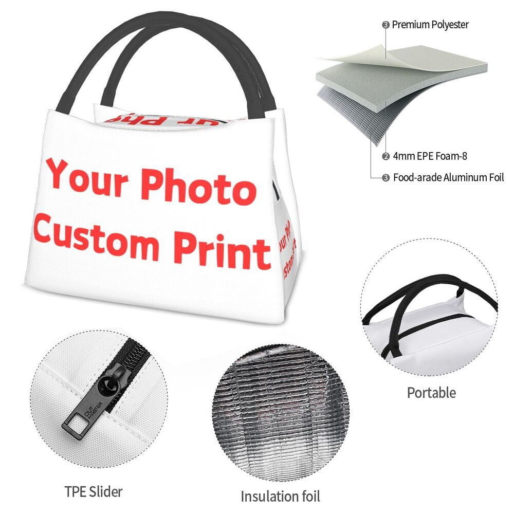 Prince Paisley Park Lunch Bag Fashion Logo Picnic Lunch Box For Adult Fashion Graphic Thermal Tote Oxford Cooler Bag