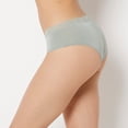 thumbnail image 2 of Ultrasoft Modal Hipster Panty with Lace Trim In Iceberg Green, 2 of 5