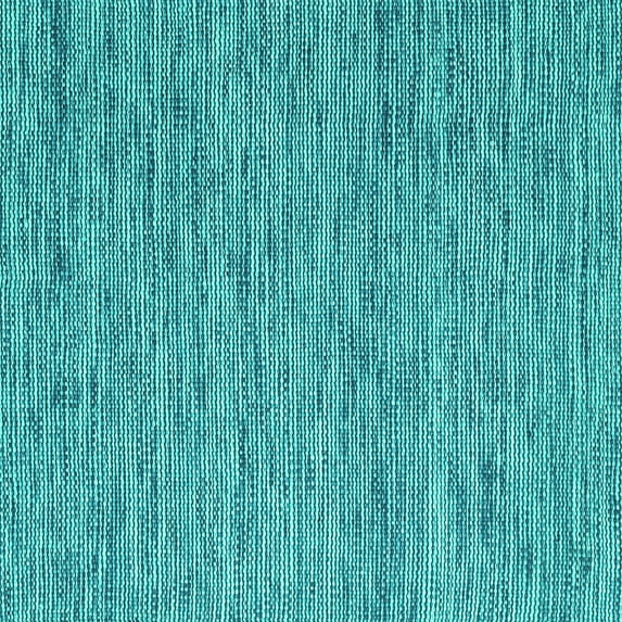 Ahgly Company Indoor Square Abstract Turquoise Blue Contemporary Area Rugs, 8' Square