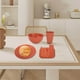thumbnail image 3 of Suministros de cocina, juegos de cubiertos, utensilios de cocina, juego de utensilios de cocina, juego de vajilla de paja de 8 piezas que incluye cuchillos, tenedores, cucharas, tazones y platos, jueg, 3 of 5