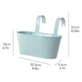 thumbnail image 4 of Soportes para Macetas Colgantes shamjiam Y Azul Maceta colgante de hierro, 4 of 8