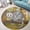 House15, variant on Circle Area Rug, Sewing Machine Wild Washable Non-Slip Floor Carpet, Soft Rug for Living Room Bedroom Decor 24 Inch