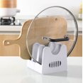 thumbnail image 2 of Aihimol Pot Lid Organizer Pot Lid Holder, Pot and Pan Organizer Drawer Organizer for Pot Lids, Pans, Cutting Boards & Baking Sheets, Dinner Plates, 2 of 6