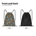 thumbnail image 4 of Bingfone Industrial Transportation Drawstrings Backpacks Bags for Men Women Gym Drawstrings Bag-Medium, 4 of 8