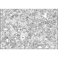 thumbnail image 6 of Giant Coloring Poster - Premium Jumbo Coloring Sheets for Kids & Adults with Thick Bleed-Resistant Pages, Use on Floor, Wall, or Table, Use With Alcohol Based Markers (60” x 42”, Merry Christmas), 6 of 7