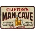 thumbnail image 1 of CLIFTON'S Man Cave Sign 16 x 24 Matte Finish Metal 116240011282, 1 of 1