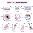 thumbnail image 2 of ExquisitePopular Birthday Party Decorations Music Super Star Party Hanging Swirl Music Guitar Themed Party Decorations, 2 of 5
