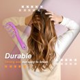 thumbnail image 4 of Z-Forma Z Diente ancho Profesional Combate Peine Volumen De Demandado Rizado Plástico Combs Portátiles Adultos Peinados Peluquería Equipo Púrpura Inevent CE001701-03, 4 of 7