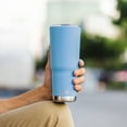 thumbnail image 2 of BUILT Torrent 30 oz Double-Wall Insulated Stainless Steel Tumbler Water Bottle, Sky Blue, 2 of 13