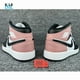 thumbnail image 4 of N I-K-E A i r-Jor-dan 1 Mid Shoes White Black Rust Pink DQ8426-100 GS DQ8423-100, 4 of 6