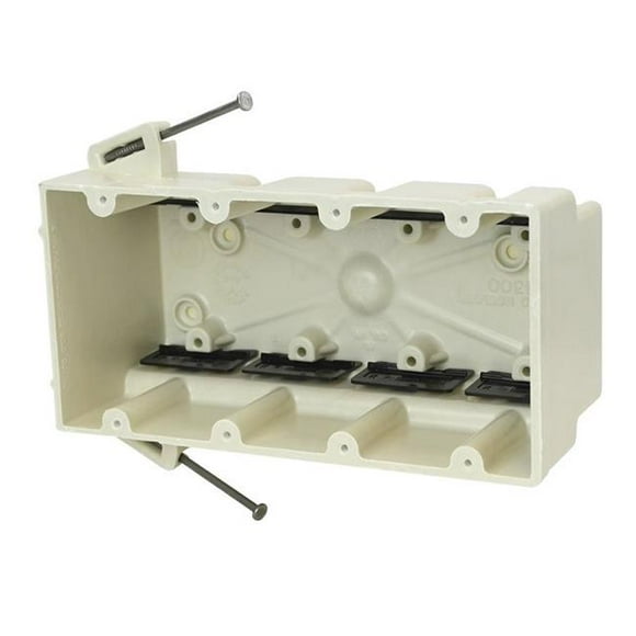 Allied Moulded Products 4300NK Electrical Box 4-Gang