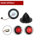 thumbnail image 4 of GTINTHEBOX Smoke Rear Red LED Tail Brake Lights 1960-1961 Impala Bel Air Biscayne El Camino, 4 of 10