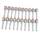 thumbnail image 1 of 20 piezas manguera de aire acondicionado conector de lengüeta recto de aluminio de alta resistencia Universal para coches camiones 3/8 pulgadas, 1 of 12