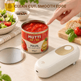 thumbnail image 3 of Moreblue One-Touch Automatic Electric Can Opener, USB-C Rechargeable Can Opener Smooth Edge, Hands-Free Countertop Electric Can Opener for Seniors, Arthritis, Weak Hands, Kitchen Gadget Gift, 3 of 9