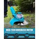 thumbnail image 2 of Foldable Electric Lawn Mower Cordless Grass Trimmer Rechargeable Battery Fast Charger Power Electric Lawn Mower Garden Tools, 2 of 5