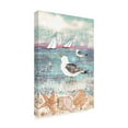 thumbnail image 2 of Trademark Fine Art 'Shells Birds Sail' Canvas Art by Karen Fields, 2 of 3