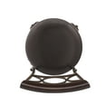 thumbnail image 5 of Linon Hearst Circles Back Bar Stool, 30" Seat Height, Brown and Black Finish with Brown PVC Fabric, 5 of 11