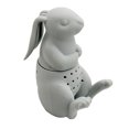 thumbnail image 1 of Binwennn 2025 New Silicone Rabbit Tea Infuser Easter Present Tabletop Decoration Aromatherapy Stove Rabbit Tea Infuser With Ears Heat Silicone Tea Infuser Loose Tea Infuser For Tea For Mug Replacement, 1 of 8