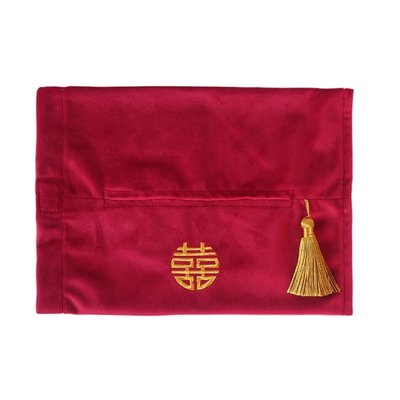 KAKOWELY 1 bolsa de pañuelos, servilletas, contenedor de papel, bolsa de almacenamiento de toallas de papel para bodas