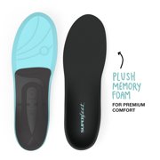 Superfeet Casual Support Insoles (Everyday) - Trim-To-Fit Orthotic Shoe Inserts with Memory Foam Cushion - Professional Grade - 9.5-11 Men / 10.5-12 Women