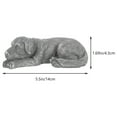 thumbnail image 2 of Lot de 1 Statue Commémorative pour Chien Gris Résine Imperméable Confort Piquet Commémoratif pour Animaux, 2 of 8