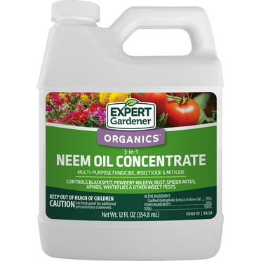 Expert Gardener Neem Oil Insect and Disease Control, 12 oz. Concentrate