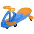 thumbnail image 3 of Wiggle Car Ride on Toy - Easy-to-Use Kid Car for Ages 3 Years and Up with No Batteries, Gears, or Pedals by Lil Rider (Blue/Orange), Large,Yellow / Black, 3 of 5